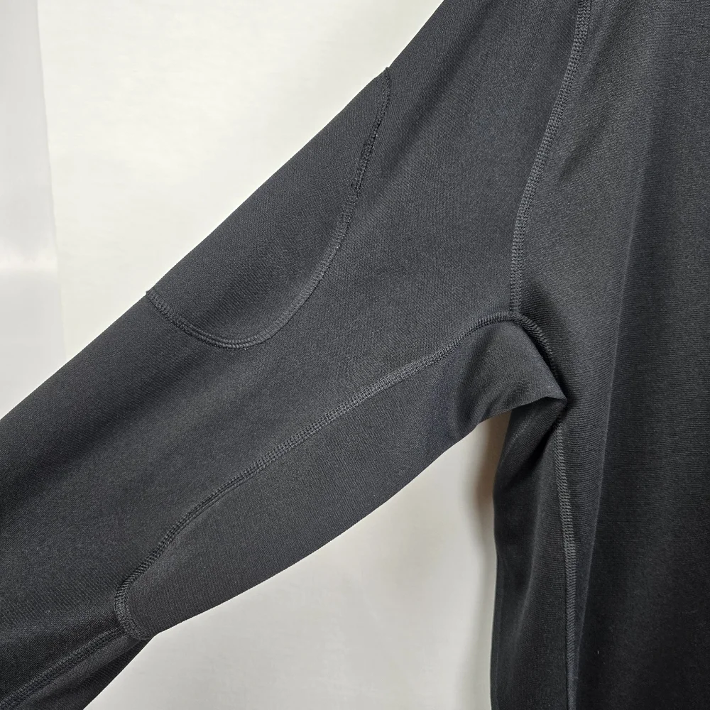 Men's The North Face Black Long Sleeve 1/4 Zip